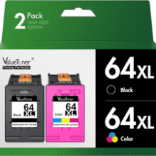 HP 64XL Ink Cartridge Combo