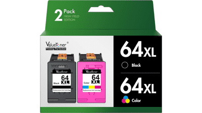 HP 64XL Ink Cartridge Combo