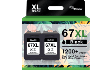 HP 67XL Black Ink Cartridge