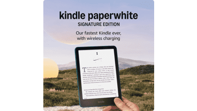Kindle Paperwhite Signature Edition