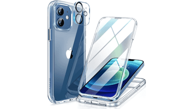 Miracase iPhone 12 Glass Case