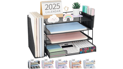 OPNICE 4-Tier Desk Organizer