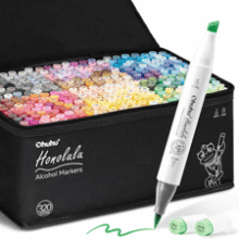 Ohuhu 320 Color Alcohol Markers