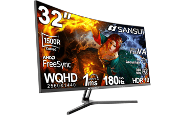 SANSUI 32 Curved Gaming Monitor