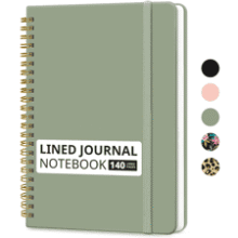 Taja Spiral Journal Notebook
