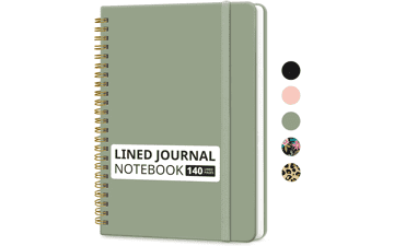 Taja Spiral Journal Notebook