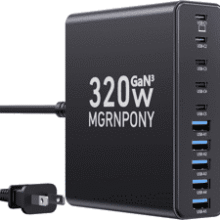 10-Port USB C Charging Station