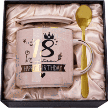 18th Birthday Girl Gift Mug