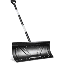 24in Galvanized Steel Snow Pusher