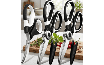 3-Pack Heavy Duty Kitchen Scissors