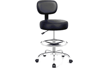 Adjustable Drafting Chair with Footrest