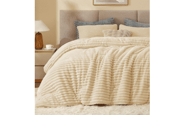 BEDELITE Soft Fleece Comforter Set
