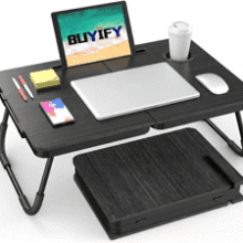 BUYIFY Foldable Laptop Bed Desk
