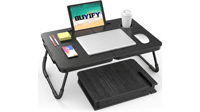 BUYIFY Foldable Laptop Bed Desk