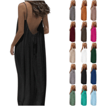 Backless Cami Dresses for Women