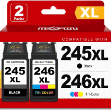 Canon 245XL 246XL Ink Cartridge Replacement