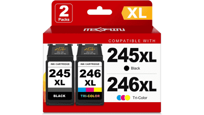 Canon 245XL 246XL Ink Cartridge Replacement