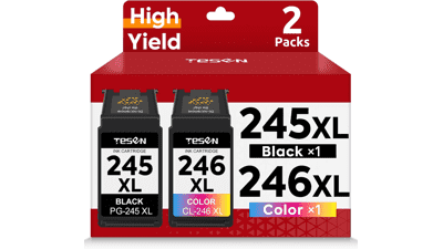 Canon 245XL 246XL Ink Cartridge Replacement