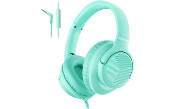 Foldable Wired Headphones with Mic