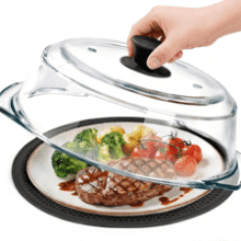 Glass Microwave Splatter Cover