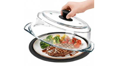 Glass Microwave Splatter Cover