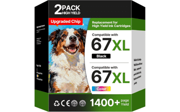 HP 67 Ink Cartridges Combo Pack
