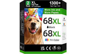 HP 68 Ink Cartridges Black Combo Pack