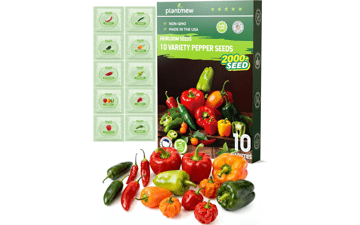 Heirloom Pepper Seeds Variety Pack
