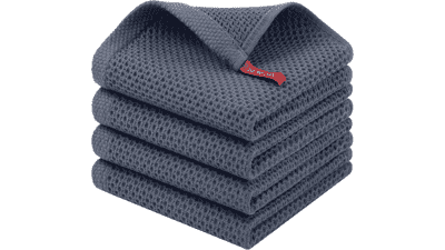 Homaxy Waffle Weave Dish Cloths
