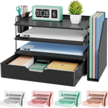 Kitsure 4-Tier Desk Organizer