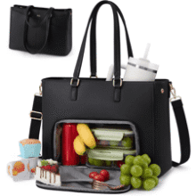 LOVEVOOK 3 in 1 Lunch Tote Bag