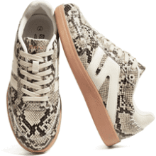 Lucky Step Retro Fashion Sneakers