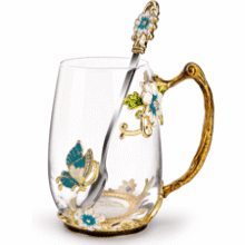 OEAGO Butterfly Mug Gift for Mom