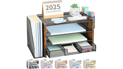OPNICE 4-Tier Desk Organizer
