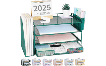 OPNICE 4-Tier Desk Organizer