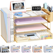 OPNICE 4-Tier Desk Organizer