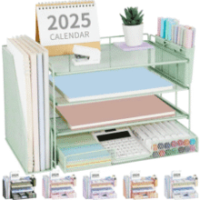 OPNICE 4-Tier Desk Organizer