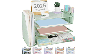 OPNICE 4-Tier Desk Organizer
