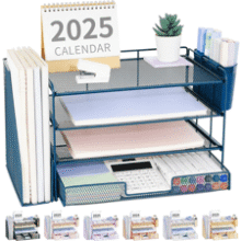 OPNICE 4-Tier Desk Organizer
