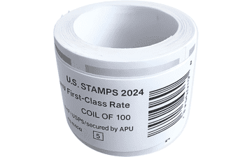 Postage Stamps 100 Count Roll