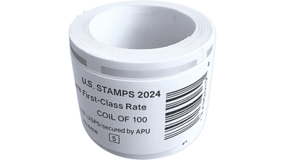 Postage Stamps 100 Count Roll