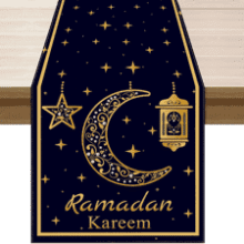 Ramadan Table Runner Decoration
