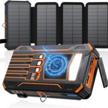 SOARAISE 48000mAh Solar Power Bank