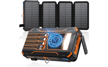 SOARAISE 48000mAh Solar Power Bank