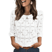 Sampeel Women's Lace Blouses