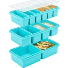 Silicone Freezer Tray with Lid