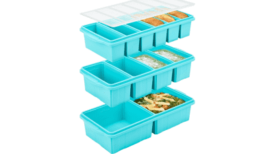 Silicone Freezer Tray with Lid