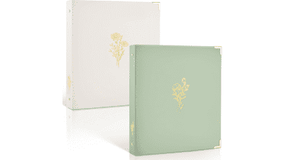 Sooez 3 Ring Binder Set