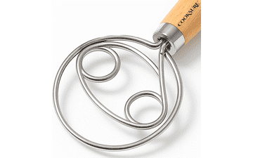 Stainless Steel Danish Dough Whisk