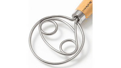 Stainless Steel Danish Dough Whisk